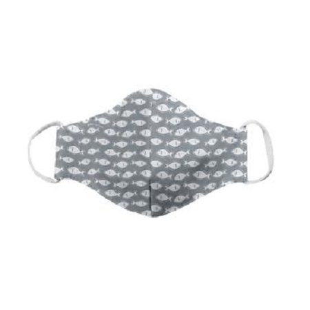 REUSABLE FACE MASK GREY CHILD