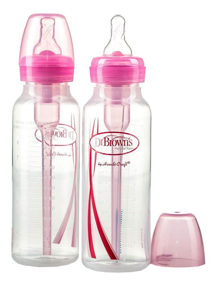 Dr Browns Options Pink 8oz 2pk