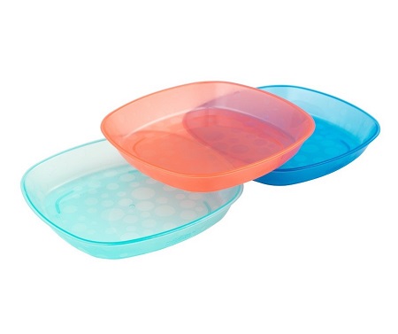 Toddler Plates, 3-PK