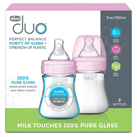 Duo 5oz Bottle 2pcs-Pink