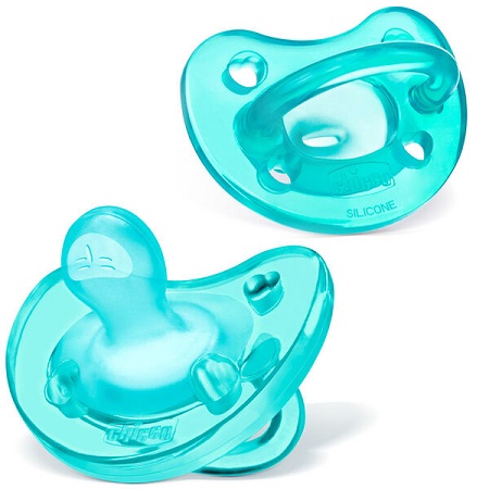 Silicone Pacifier Teal 6-16M