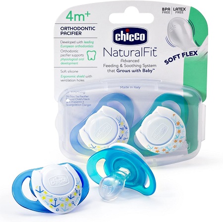 Chicco Blue Pacifier 4mth