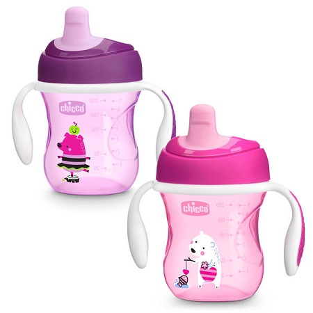 TRAINER CUP GIRL 6M+ 2PK