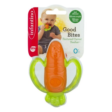 LIL' NIBBLES CARROT TEETHER