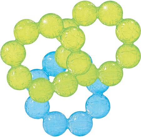 WATER TEETHERS - LIME/AQUA