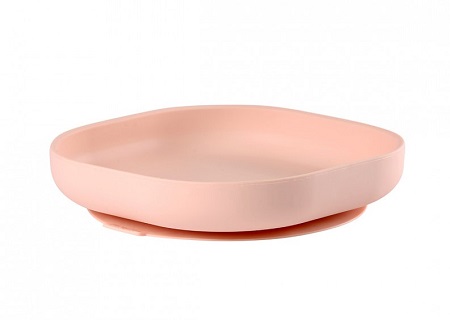 Silicone Suction Plate PINK