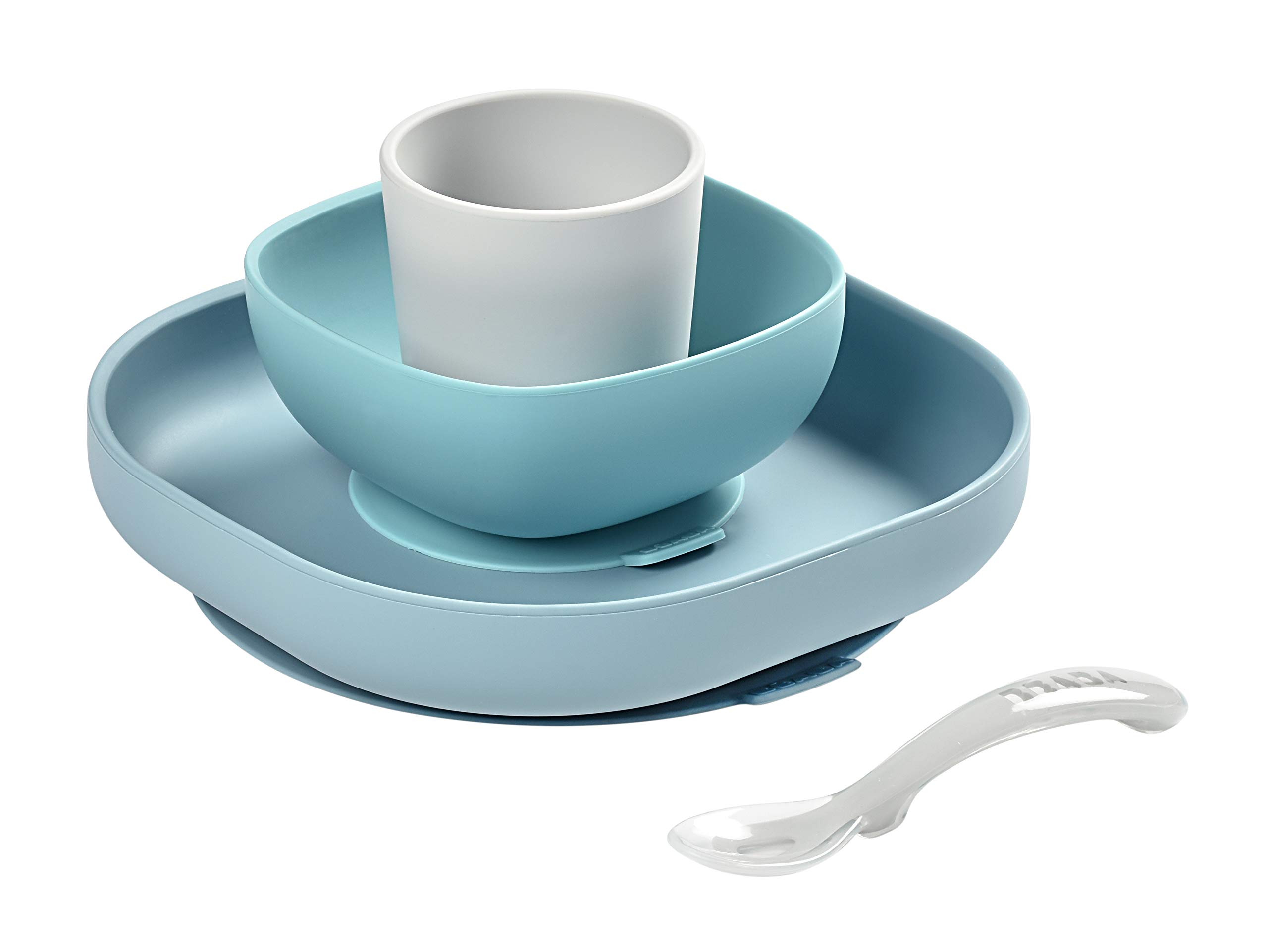 BEABA Silicone Meal Set Rain