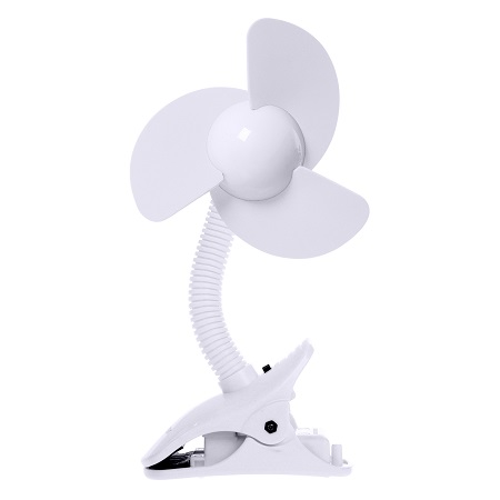 EZY Fit Clip On Fan WHITE