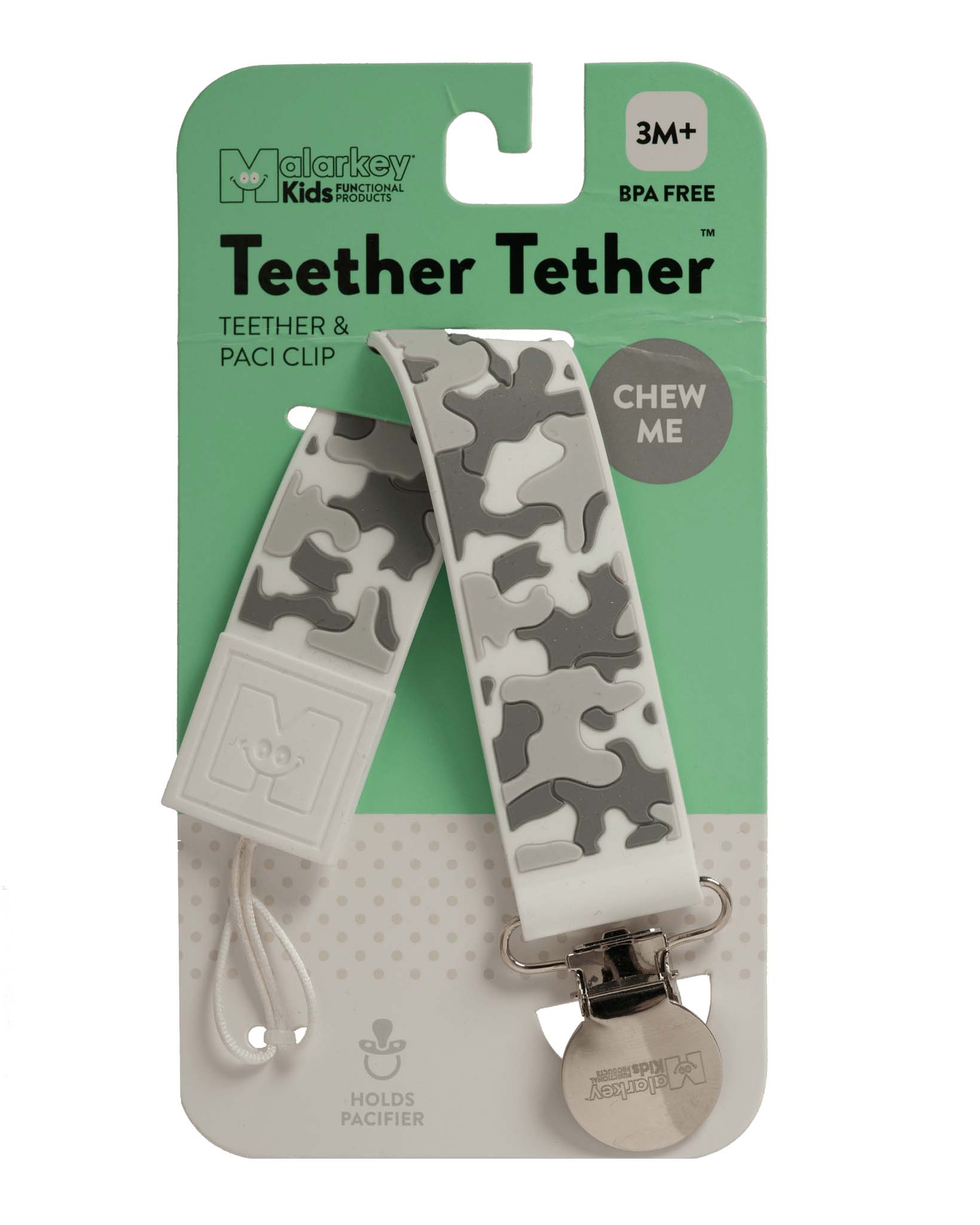 TEETHER TETHER GREY CAMO