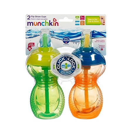 FLIP STRAW CUP - 2PK