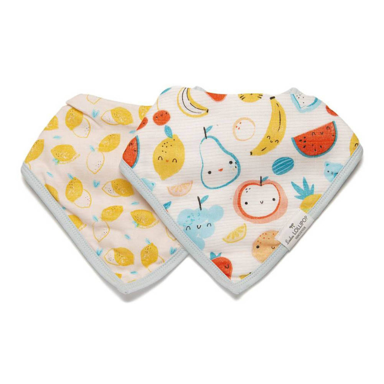 Cutie Fruits Bib Set