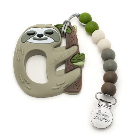 SLOTH SILICONE TEETHER SET