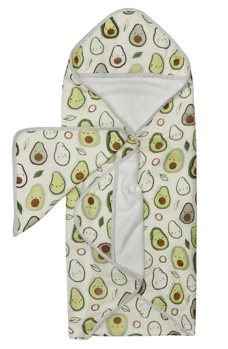 HOODED TOWEL SET AVACADO