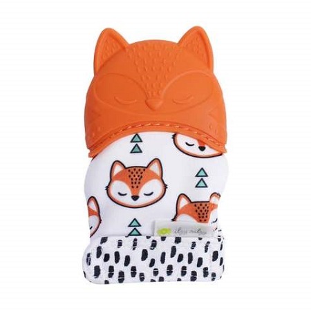 TEETHING MITT FOX