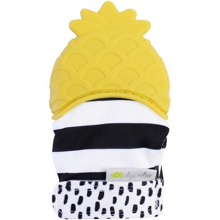 TEETHING MITT PINEAPPLE