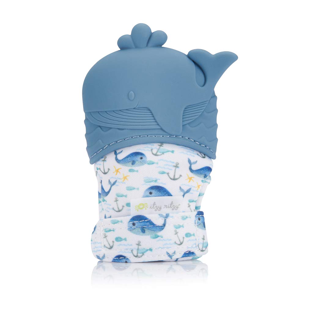 TEETHING MITT WHALE