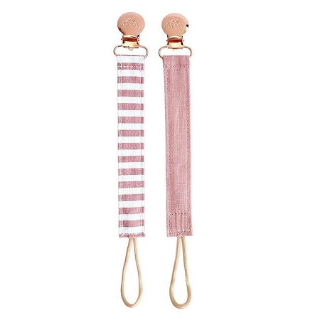 Linen Paci Strap Pink