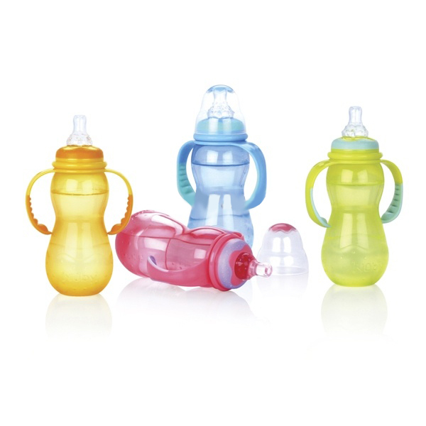10OZ S-NCK BOTTLE W/HANDLES