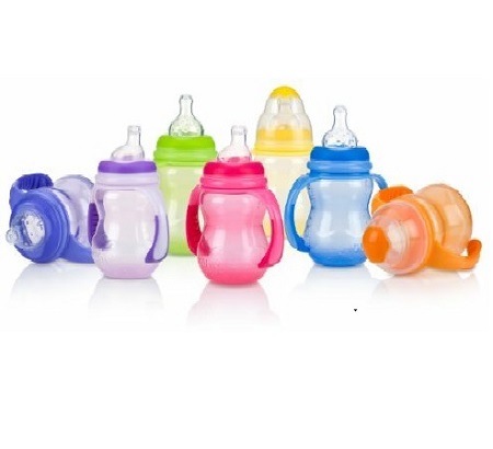 Nuby 8oz Wideneck Bottle