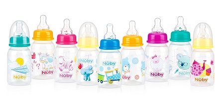 4OZ CLR RD PRNTD BOTTLE