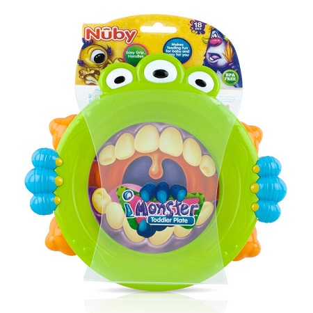 Nuby iMonster Plate