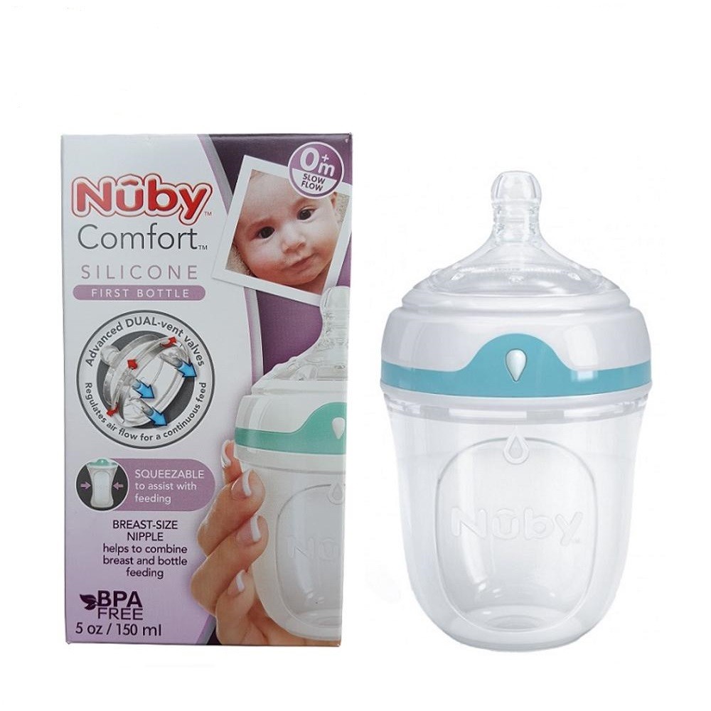 Nuby Comfort Silicone 5oz Bott