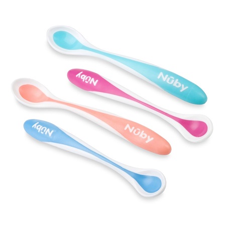 Nuby 4pk Soft Tip Spoon