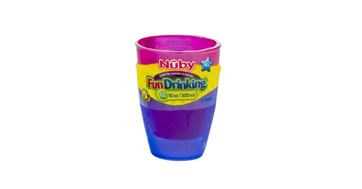 Nuby 10oz 2pk Tumblers