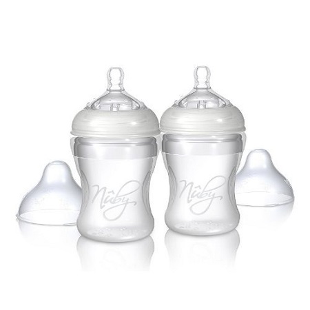 2pk 7oz Silicone Bottle W/ Med