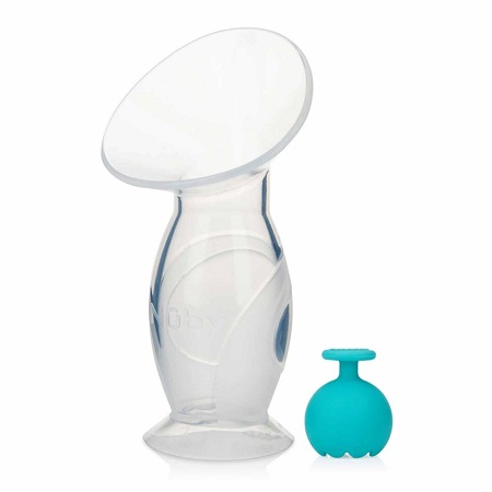 MANUAL SIL BREAST PUMP / W/ PLUG