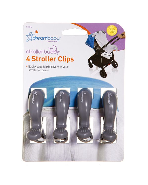 Dream Baby 4 Stroller Clips Gr