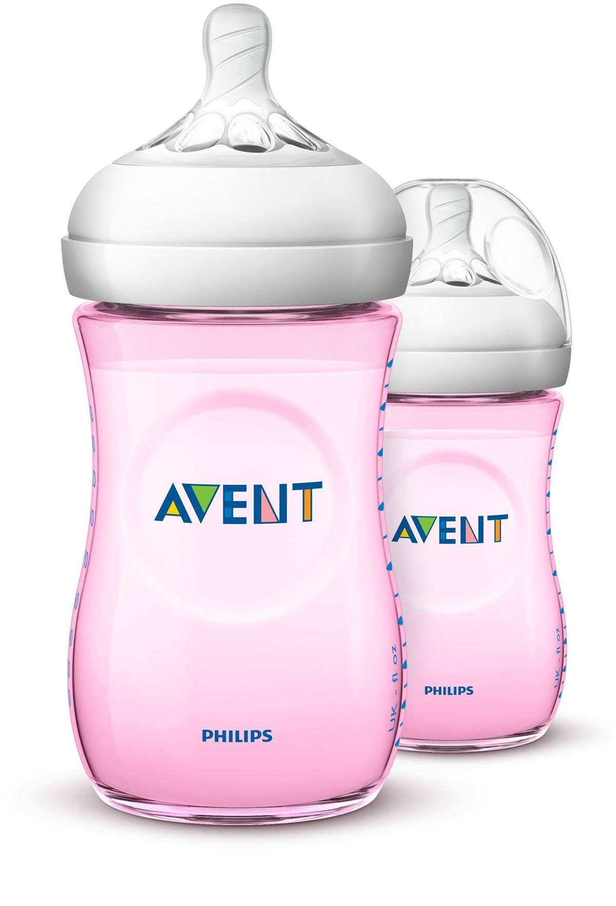 BOTTLE NATURAL 2.0 9OZ PINK