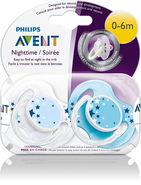 Avent Pacifier NightTime 0-6mth