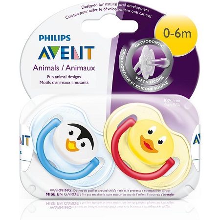 Avent Pacifier Animals 0-6m