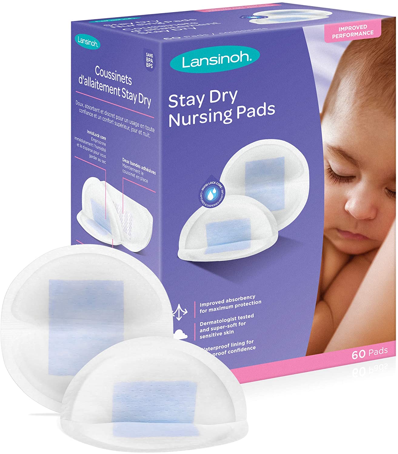 Disposable Nursing Pads 60ct