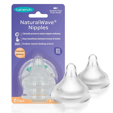 Natural Wave Nipples- Medium