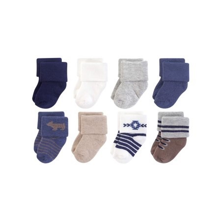 Terry Sock 8pk  Bear 06M