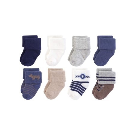 Terry Sock 8pk  Bear 06M