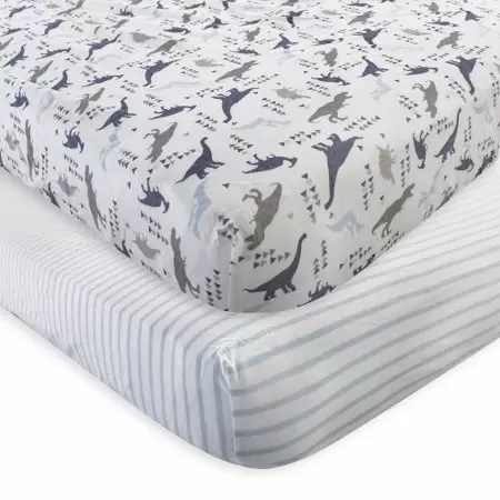 Organic Fitted Crib Sheet2pk-Din