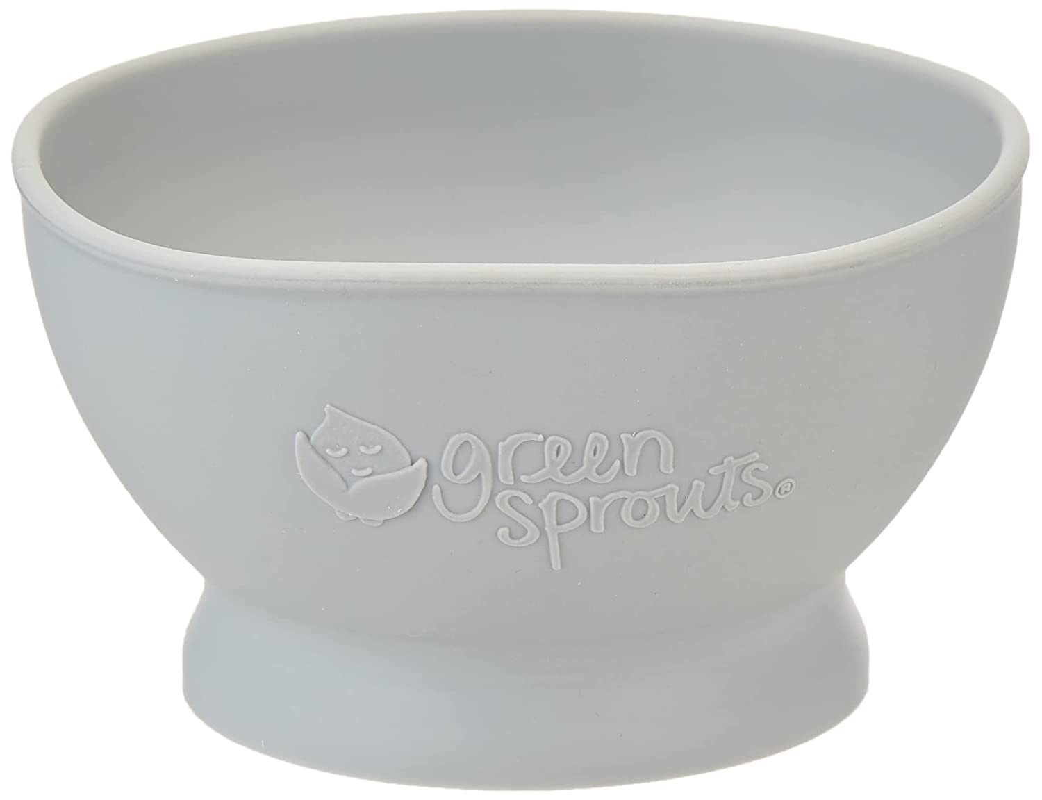 GRAY FEEDING BOWL