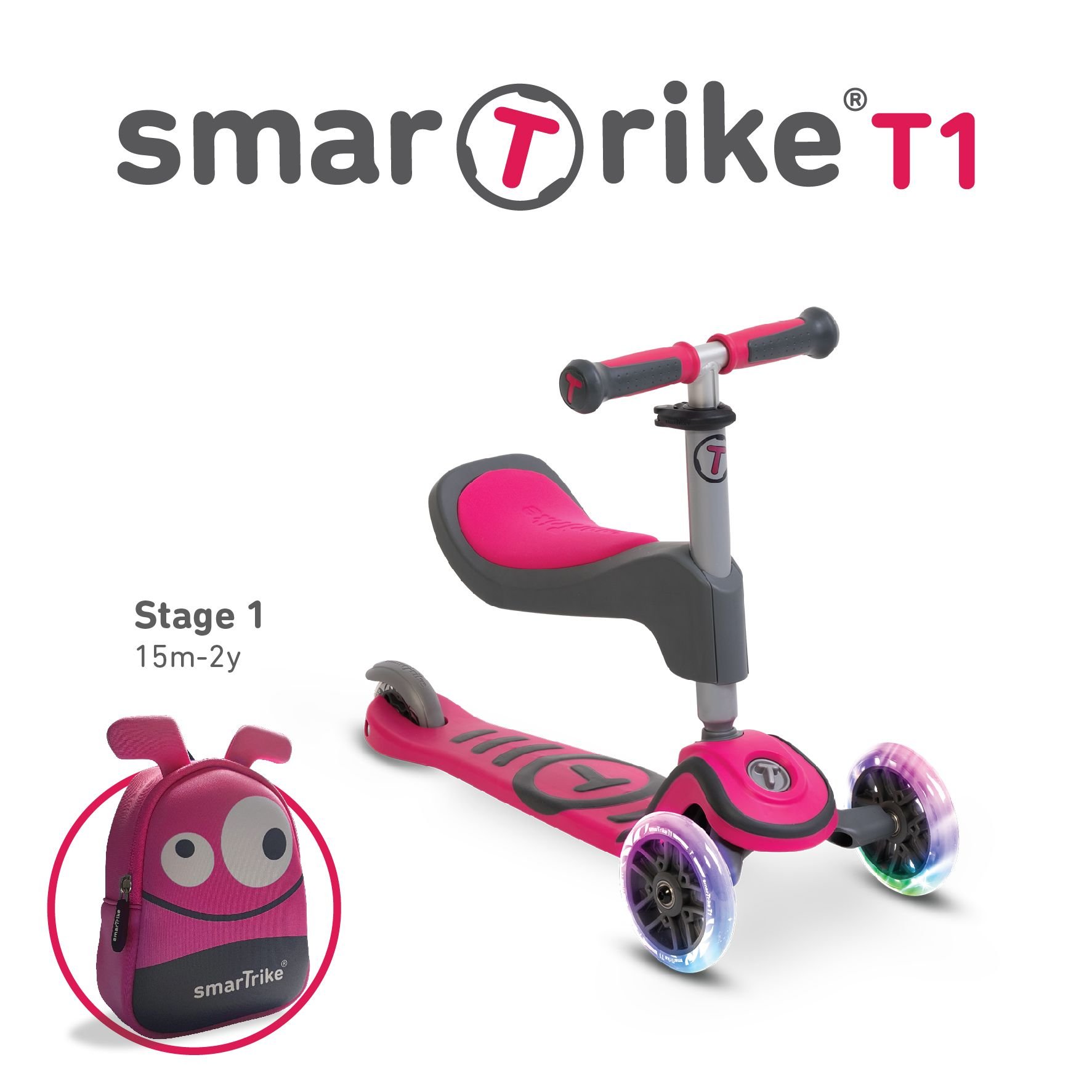 Scooter T1 Pink