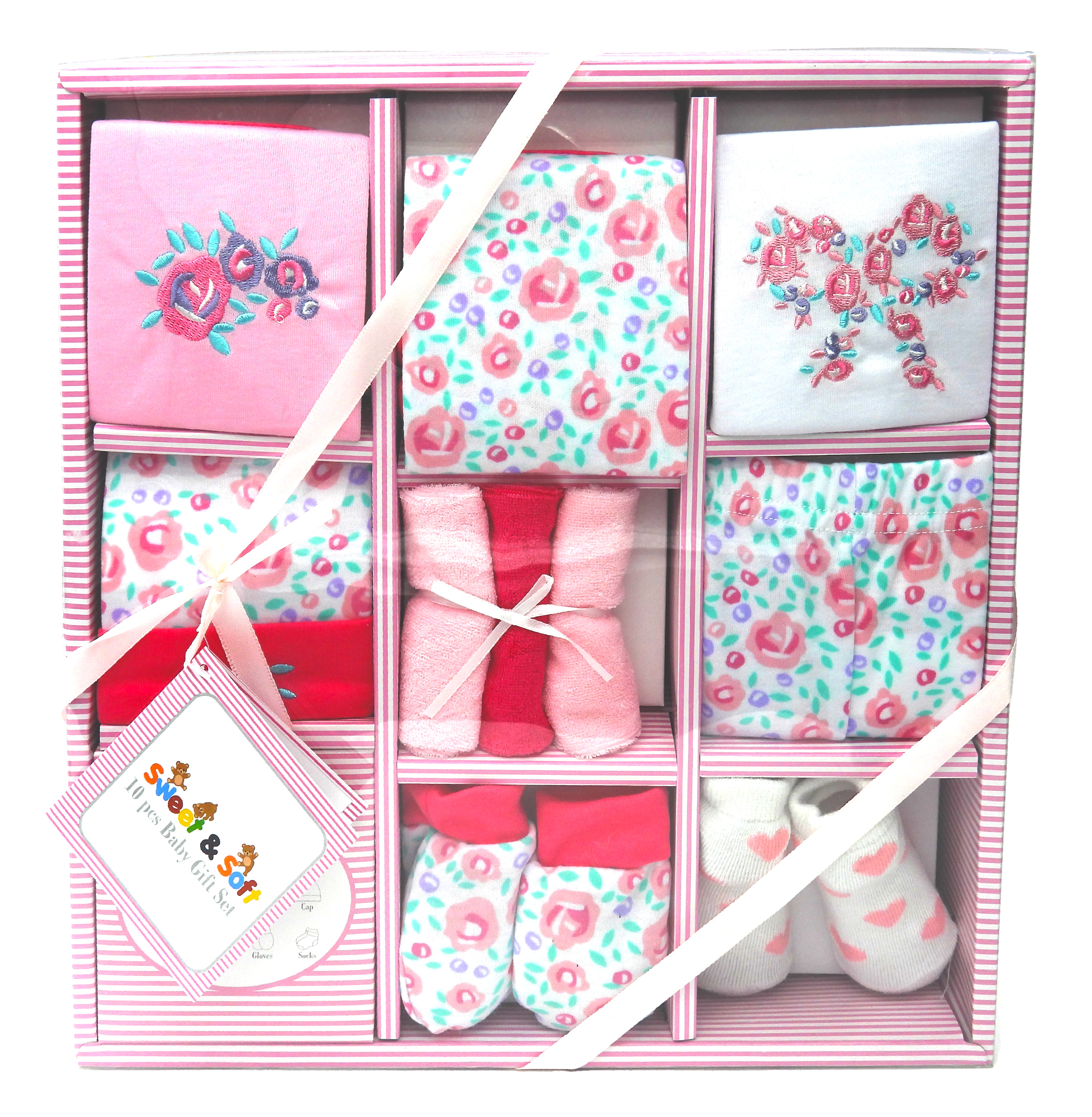 Sweet & Soft 10pc Set Pink