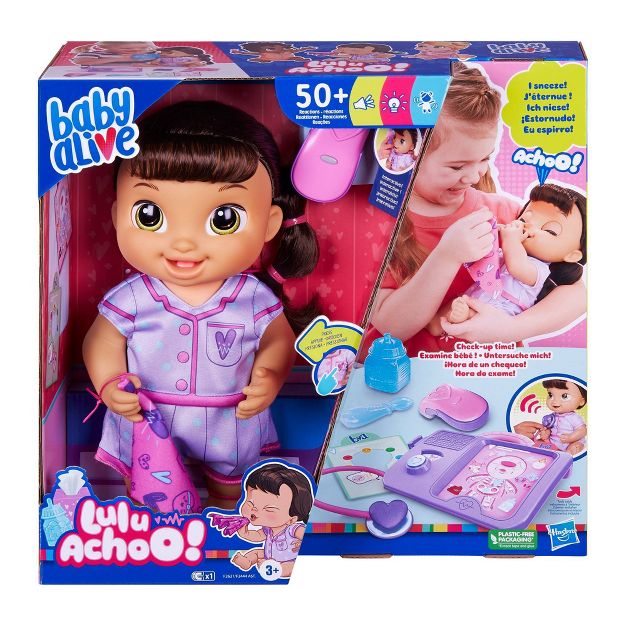 Baby Alive Lulu Achoo Doll