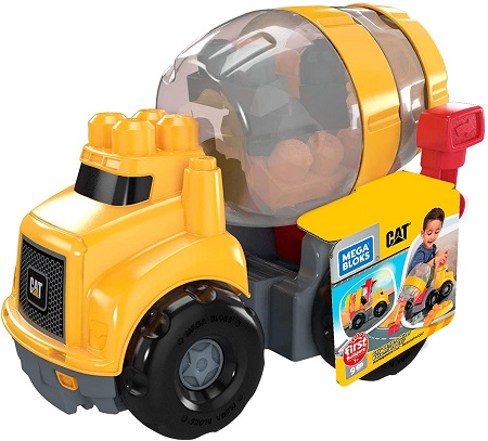 Mega Bloks Cat Cement Mixer