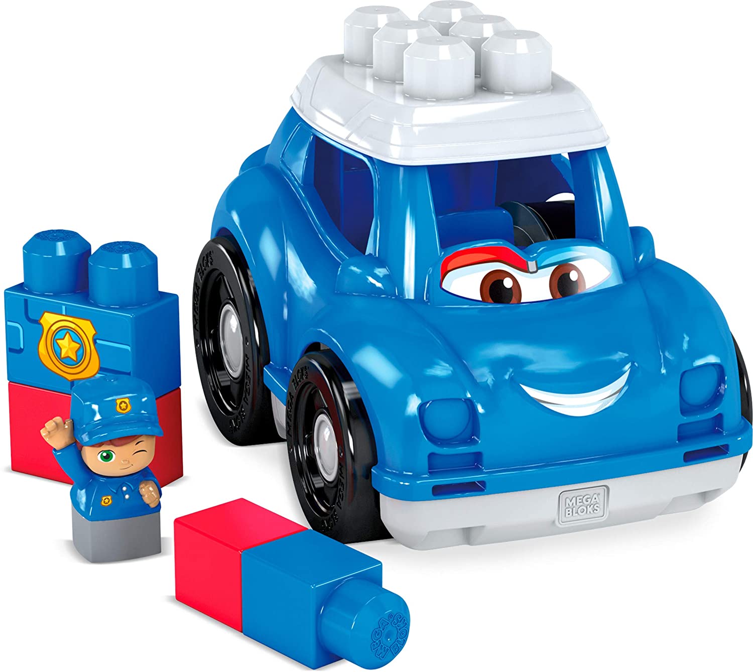 MEGA BLOKS PETER POLICE CAR