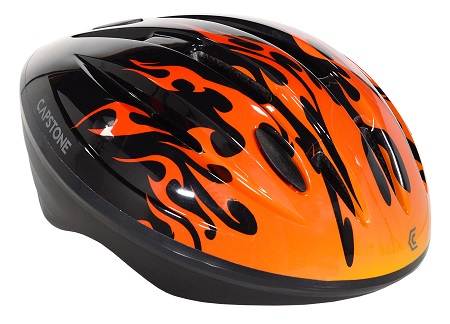 Capstone Child Helmet Flames