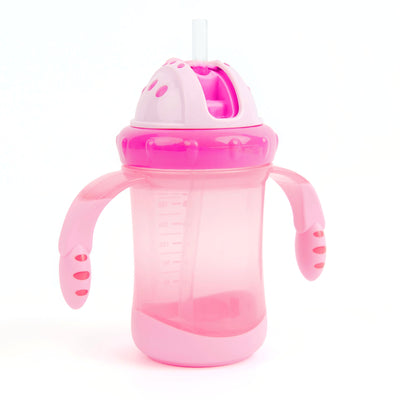 Straw Cup 7Oz Pink