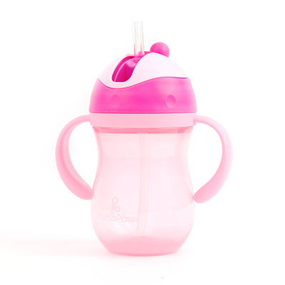 Straw Cup 9Oz Pink