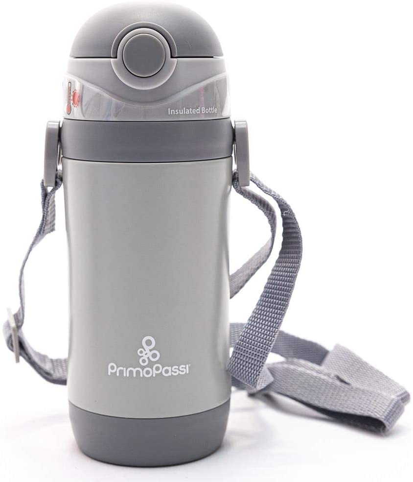 Insulated Bottle 12Oz- Gray