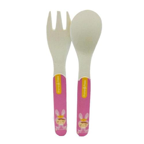 Bamboo Spoon & Fork Metoo